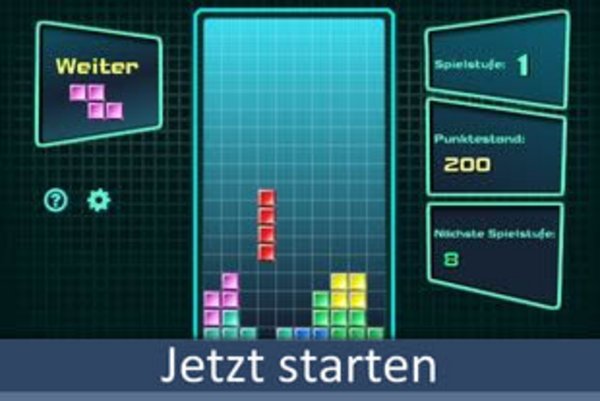 Tetris / Montris spielen bei Boomer.at