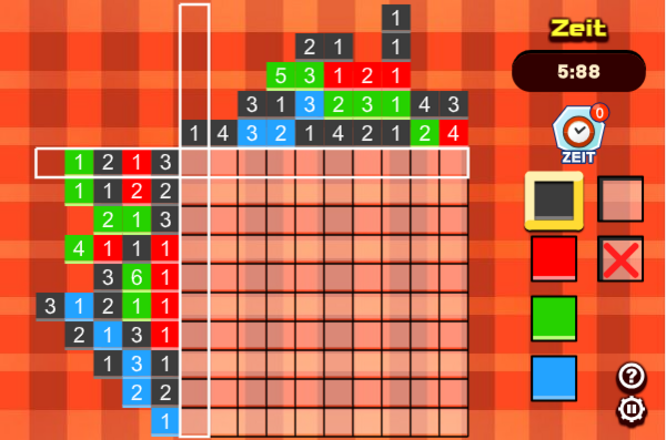 Nonogramm Nonogramm kostenlos online spielen