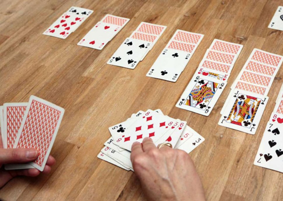 Solitär, Patience, Solitaire, Kartenspiel