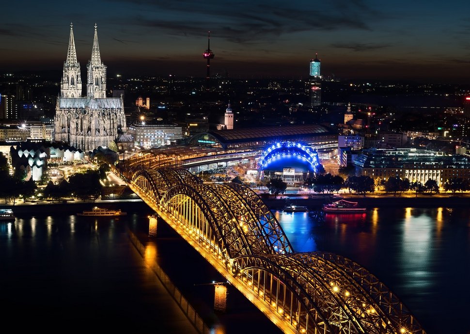 Köln bei Nacht