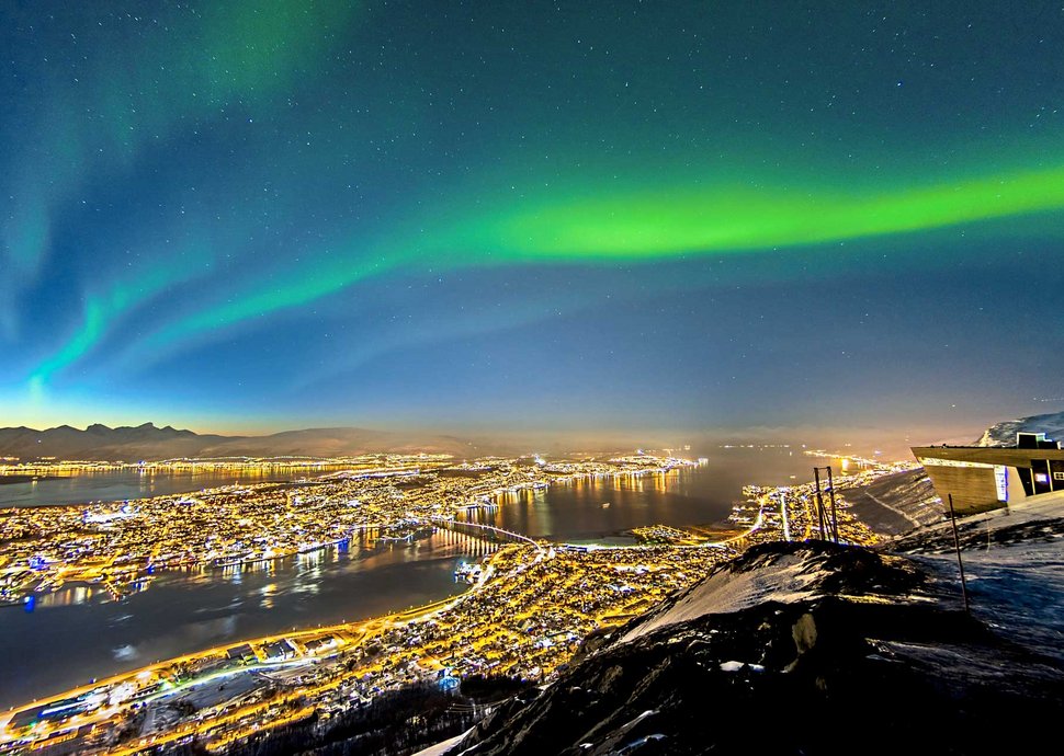 Die Nordlichter - ein romantisches Naturschauspiel