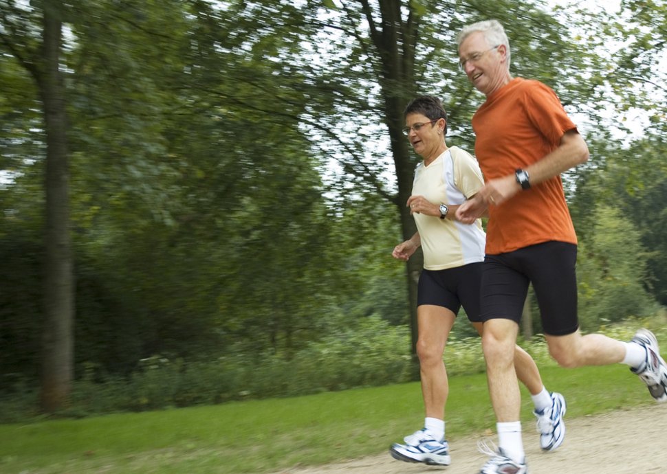 Jogging im Alter