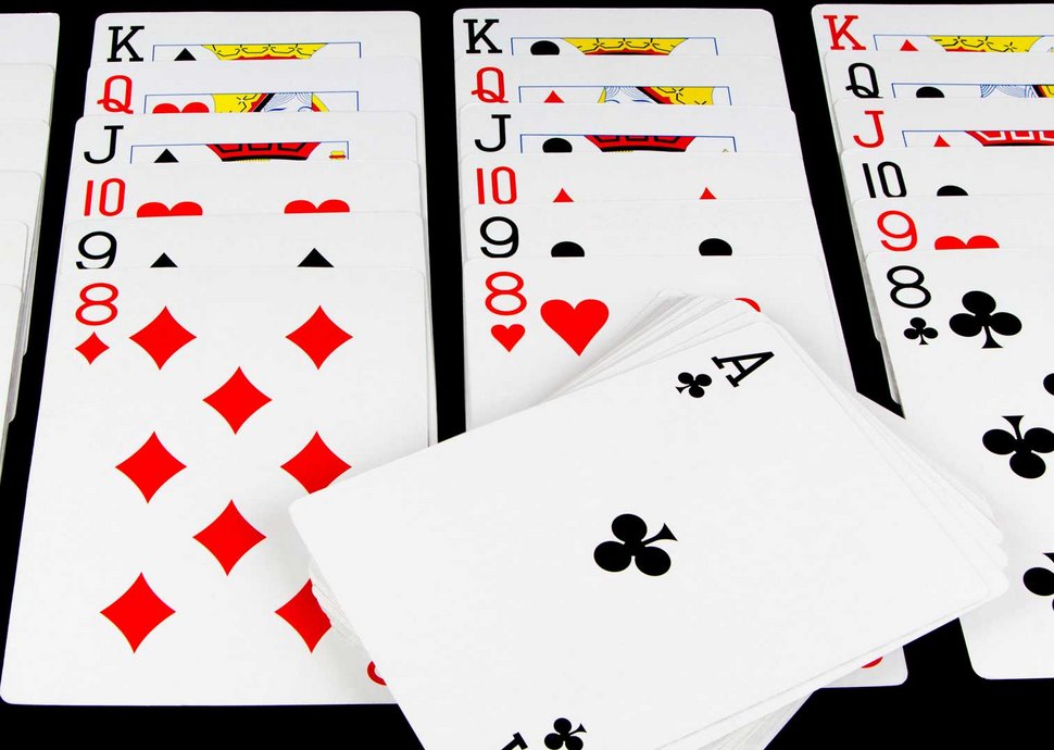 Kartenspiele, Solitär