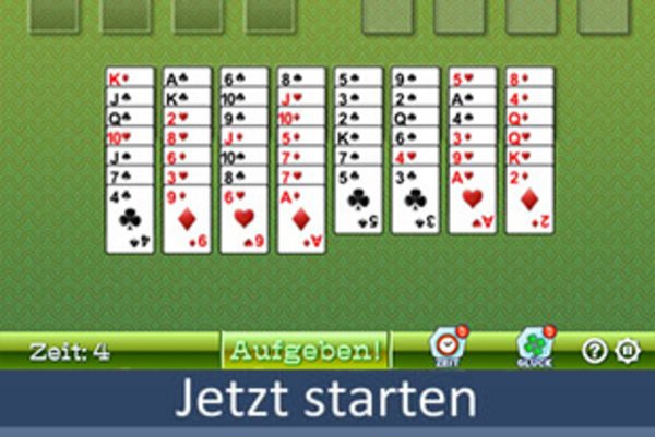 FreeCell Solitär spielen