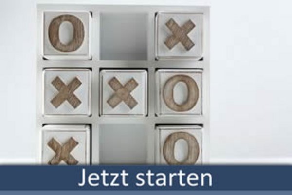 TicTacToe / Binoxxo spielen bei Boomer.at