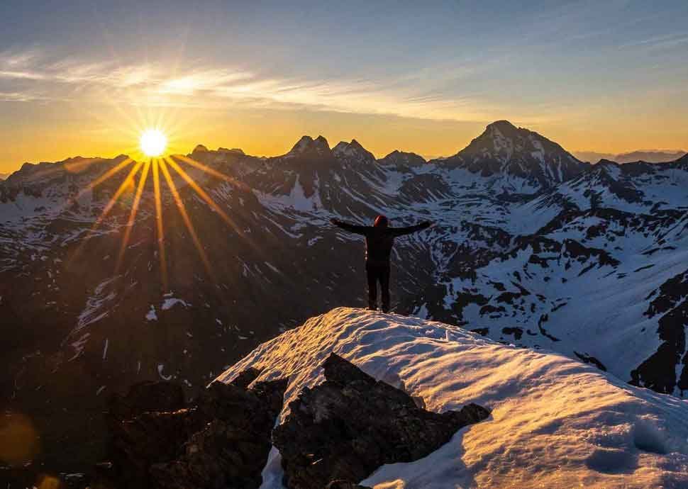 Aus 7 Gründen ist Wandern auch im Winter beliebt