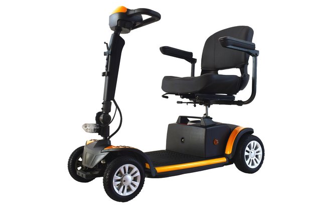 E-Scooter sorgt für Mobilität im Alter.