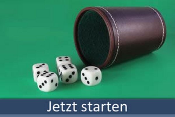 Yatzy / Yahtzee / Kniffel spielen bei Boomer.at