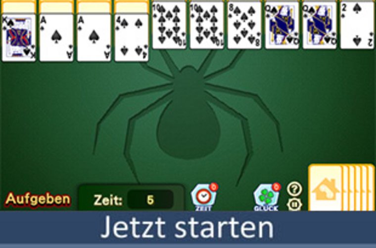 Spinnen Patience: Ein zeitloser Klassiker online 