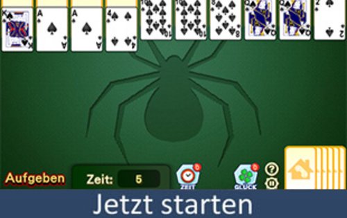 Spinnen Patience: Ein zeitloser Klassiker online 