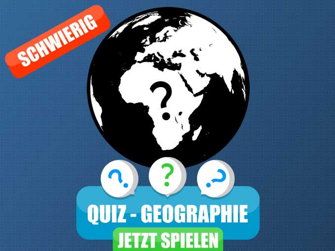 Quiz Geografie schwierig