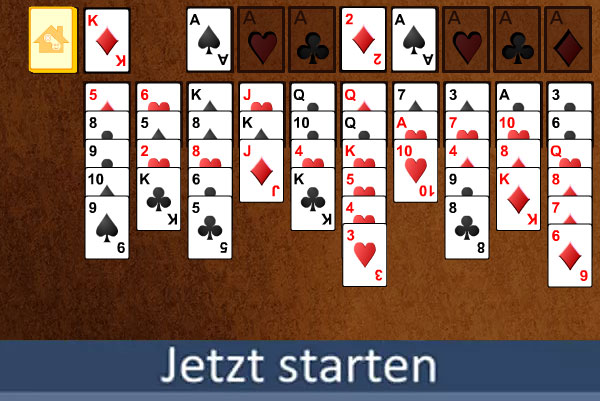 Forty Thieves Solitär spielen
