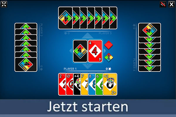 Uno Online spielen Uno online spielen